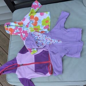 Colorful Baby Hooded Jackets Set